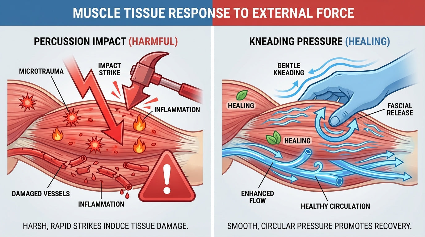 Why Your Muscles Need Kneading, Not Pounding