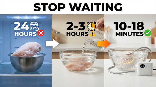 Stop Waiting Hours to Defrost Food