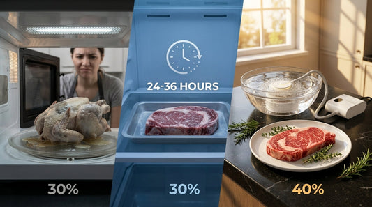 Microwave vs Natural Defrost vs Thawing Plate: The Truth About Fast Defrosting