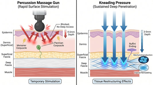 The Science Behind Kneading vs Percussion Massage