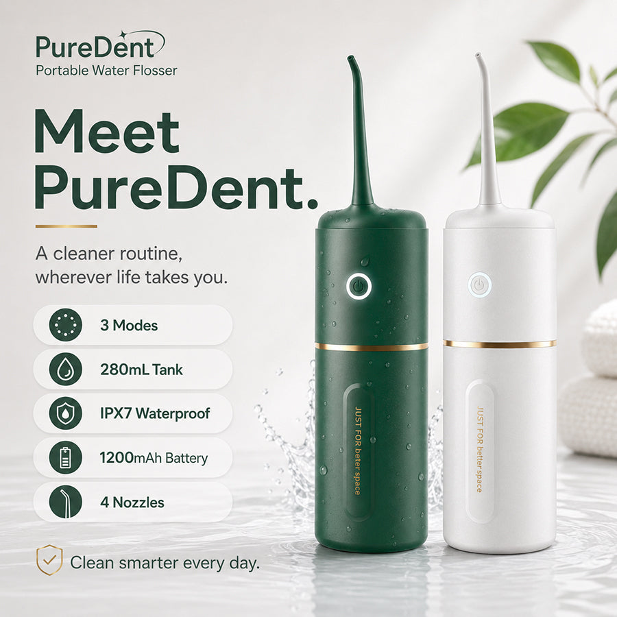 PureDent Portable Water Flosser