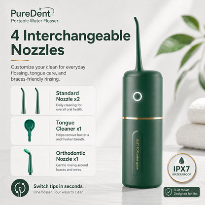 PureDent Portable Water Flosser