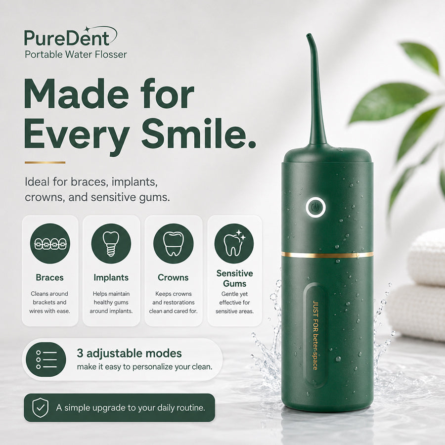 PureDent Portable Water Flosser